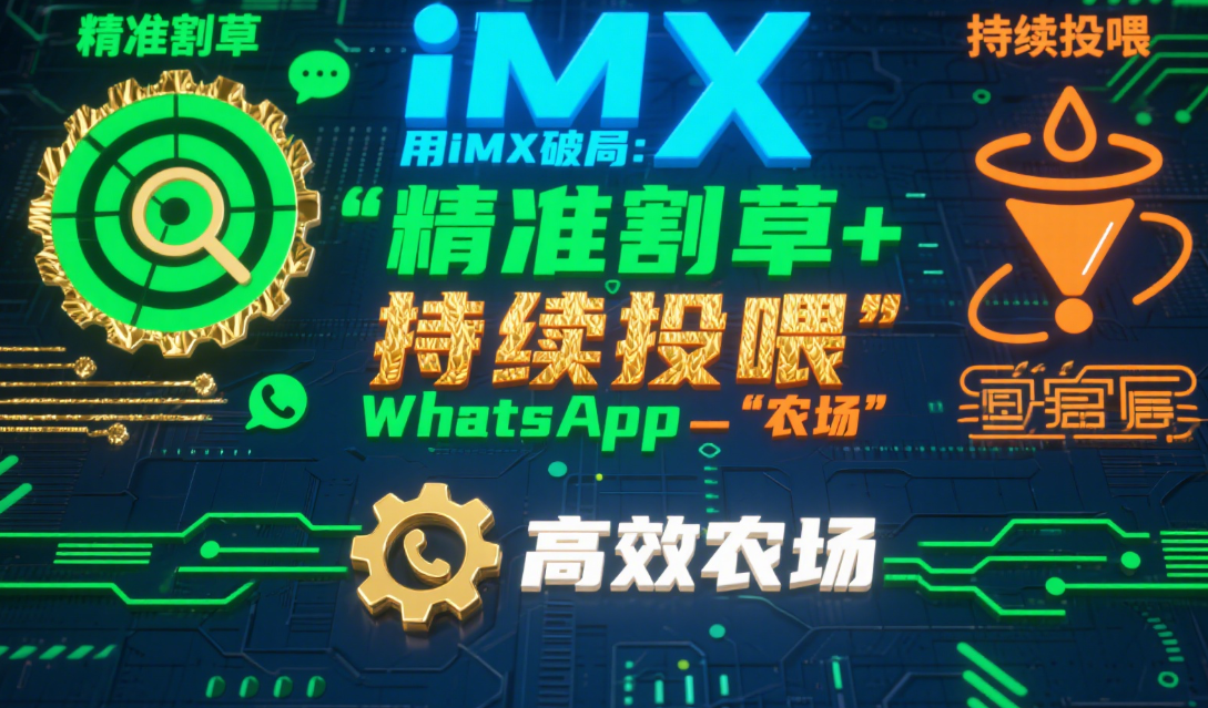 iMX-WhatsApp自动快速获客及客服营销工具